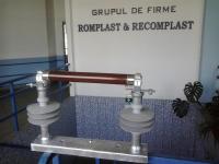 Soclu monopolar de interior pentru siguranta fuzibila de I.T. tip SMSFi 24KV/100A cu izolatori compoziti.